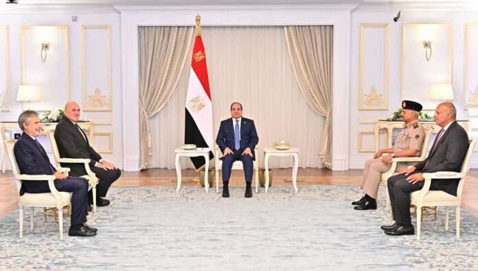 Incontro Italia-Egitto, Crosetto