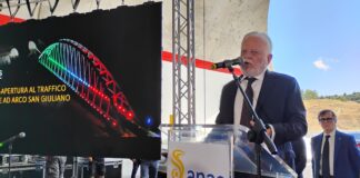 Nel nisseno aperto al traffico il ponte ad arco SS 640