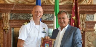 Il sindaco di Venezia incontra il nuovo comandante della scuola navale militare