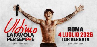 Ultimo annuncia il concerto “La favola per sempre” a luglio 2026 a Roma – Tor Vergata