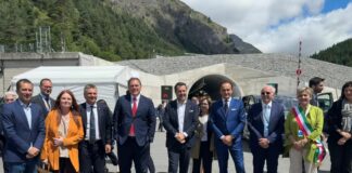 Piemonte, inaugurata la seconda canna del traforo stradale del Frejus
