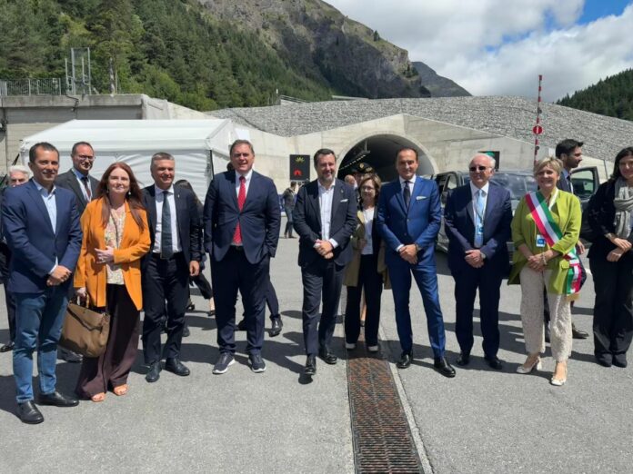 Piemonte, inaugurazione seconda canna del traforo stradale del Frejus