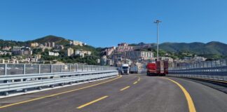 Inaugurato a Genova il nuovo viadotto che collega il casello Prà della A10 al terminal portuale Psa