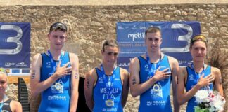 Europei sprint di Triathlon, l’Italia conquista l’oro nella mixed relay