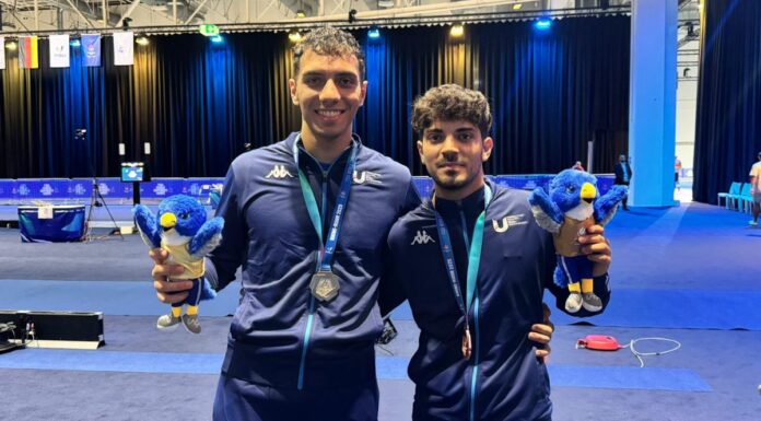 Damiano Di Veroli oro alle Universiadi di Essen, bronzo per Tommaso Martini