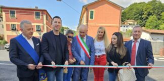Inaugurata la nuova rotonda Bottagna a Vezzano Ligure