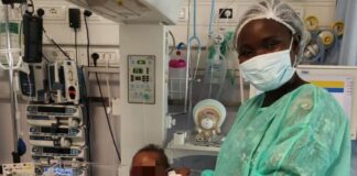 Bimba senegalese di sei mesi operata e tratta in salvo a Palermo