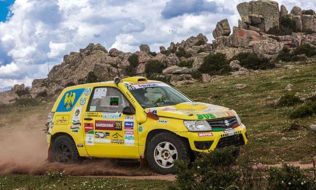 Nove le Suzuki schierate in occasione dell’Italian Baja