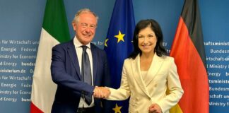 Urso in Germania per l’incontro con la ministra Reiche