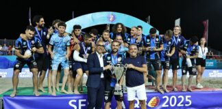 Lenergy Pisa vince lo scudetto del beach soccer