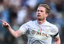 Kevin De Bruyne’s future at Napoli is up in the air, as intermediaries are looking for a new club