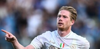 De Bruyne trascina il Napoli, ok il Bologna, pari Genoa