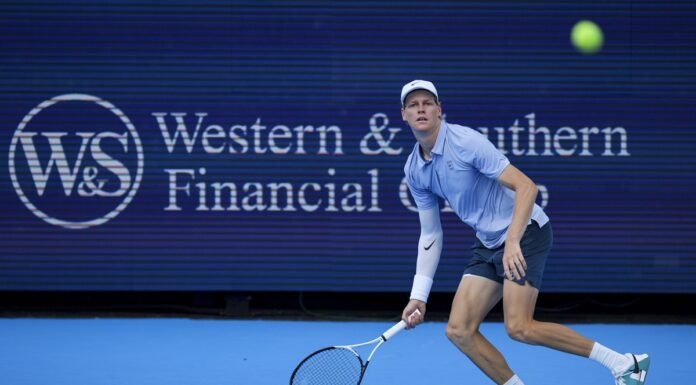 Sinner in semifinale a Cincinnati, battuto Auger-Aliassime