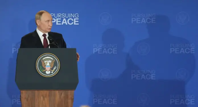 U.S.-ALASKA-ANCHORAGE-PUTIN-TRUMP-SUMMIT-PRESS CONFERENCE