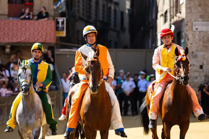 Horse Racing, Palio di Siena - 15 Aug 2025