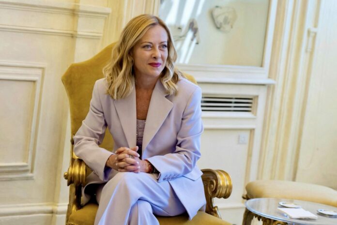 Roma, Giorgia Meloni riceve il presidente algerino Abdelmadjid Tebboune