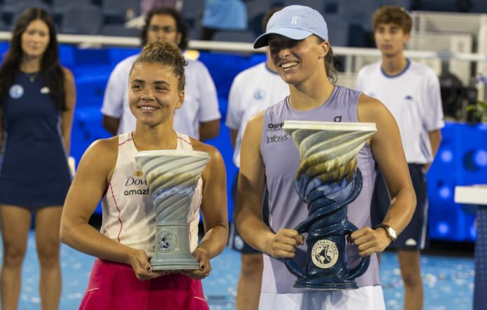 Cincinnati Open Tennis Womens Finals, Mason, Ohio, USA - 18 Aug 2025