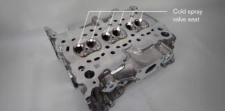 Nissan, prime sedi valvole realizzate con tecnologia cold spray