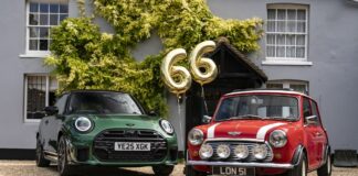 Mini 66 anni di piacere di guida, stile e individualità