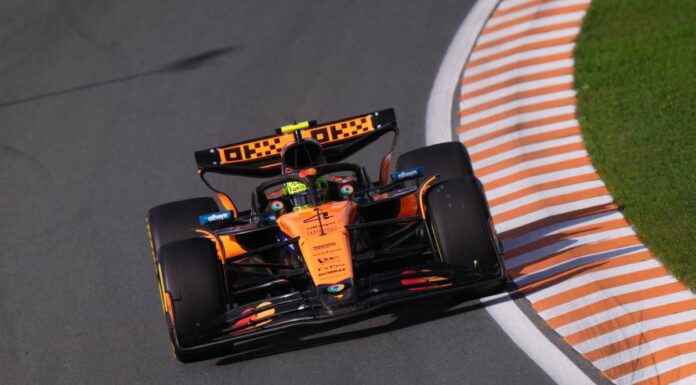 Norris domina le libere al Gp di Olanda, Hamilton sesto