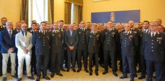 Il Comandante della Legione Carabinieri Sicilia Del Monaco in visita al Comando provinciale di Ragusa