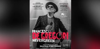 Dall’11 al 17 settembre al cinema il docufilm “Francesco De Gregori. Nevergreen”