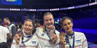 Mondiali pentathlon moderno, bronzo di Tognetti e oro a squadre per l’Italia a Kaunas