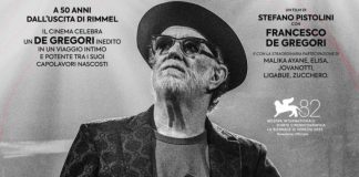 Dall’11 al 17 settembre al cinema il docufilm “Francesco De Gregori. Nevergreen”