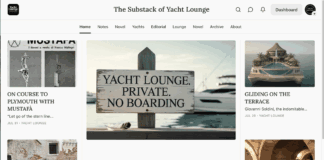 Nasce la newsletter Yacht Lounge, “Basta con il luxury porn”