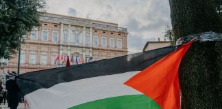 Pro-Palestine protest held outside Maccabi Tel Aviv match in Malta