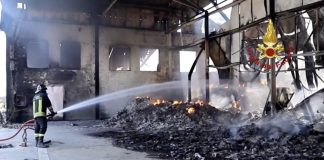 Incendio nel casertano, le diossine sopra il valore di riferimento