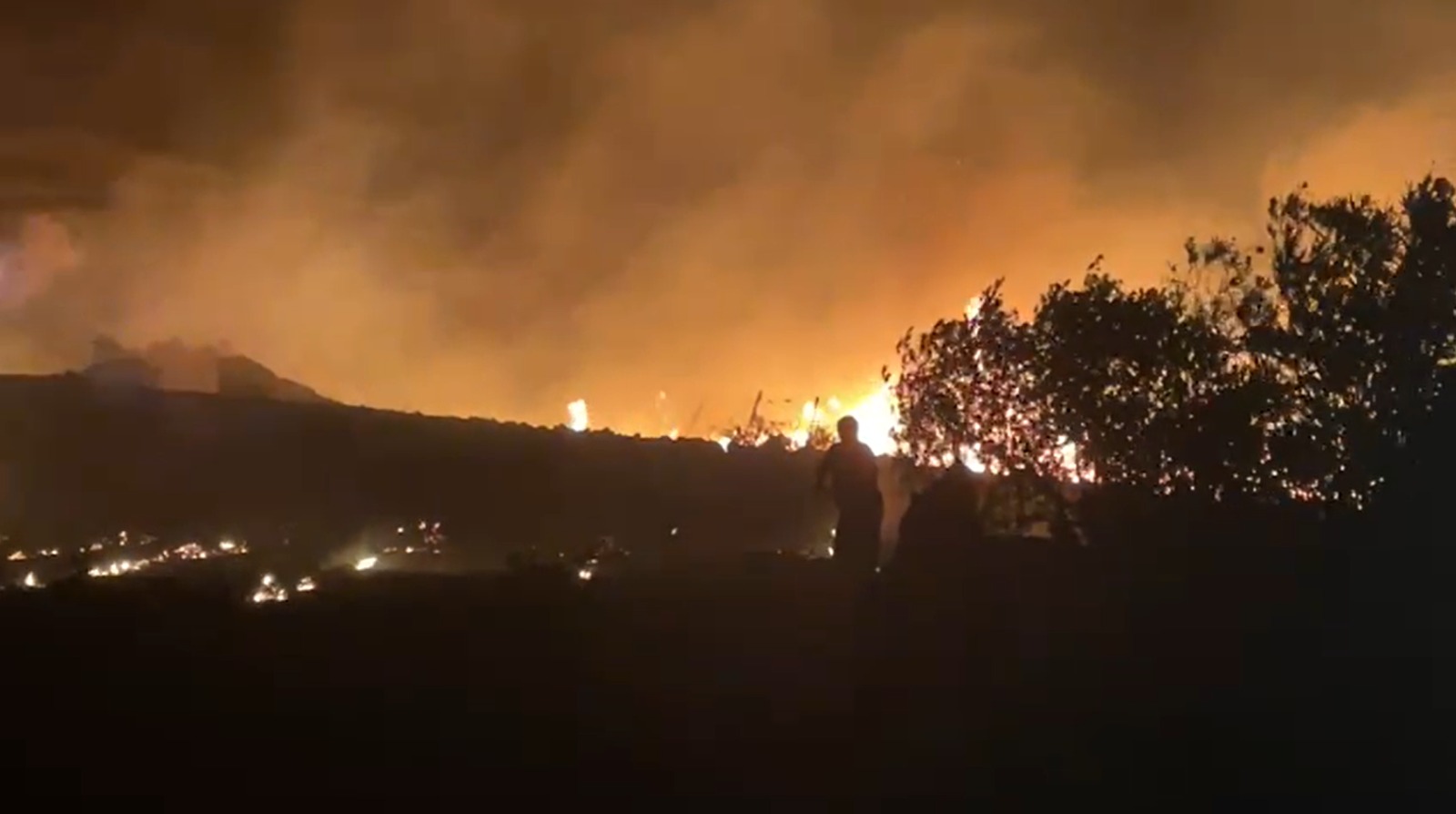 Nella notte vasto incendio a Pantelleria, lambite diverse abitazioni