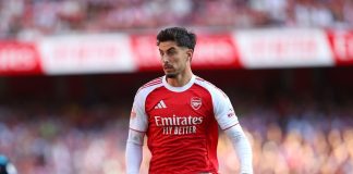 Arsenal, Kai Havertz set for spell out with knee injury