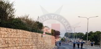Malta, Italian motorcyclist seriously injured in crash
