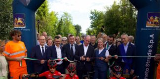 Ciclovia Treviso Ostiglia, Zaia inaugura il nuovo tratto da Cologna Veneta a Cerea