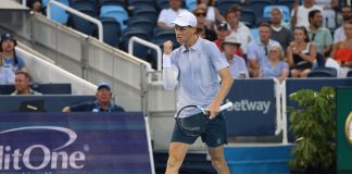 Sinner agli ottavi a Cincinnati, Diallo battuto in due set. Sonego eliminato da Fritz