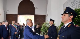 Piantedosi a Palermo rende omaggio alle vittime di mafia Cassarà e Antiochia