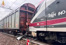 Urto fra un treno regionale ed un treno merci: tre feriti, ripristinata la circolazione sul Brennero