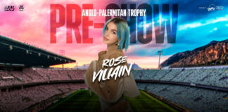 Rose Villain al ‘Barbera’, l’esibizione nel pre-gara di Palermo-Manchester City