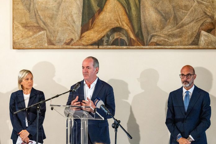 Manuela Lanzarin e Luca Zaia