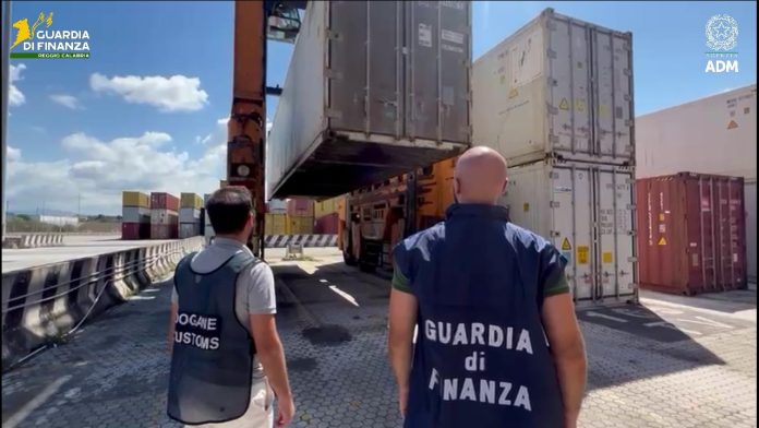 Cocaina porto Gioia Tauro