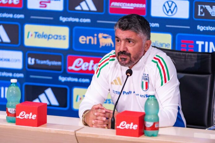 CALCIO - FIFA Mondiali - Press conference of Italy's coach Gennaro Gattuso