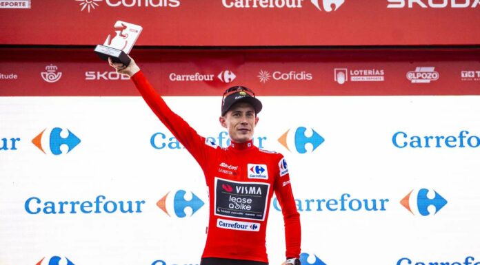 Alla Vuelta Vine vince la 10^ tappa, Vingegaard torna in rosso