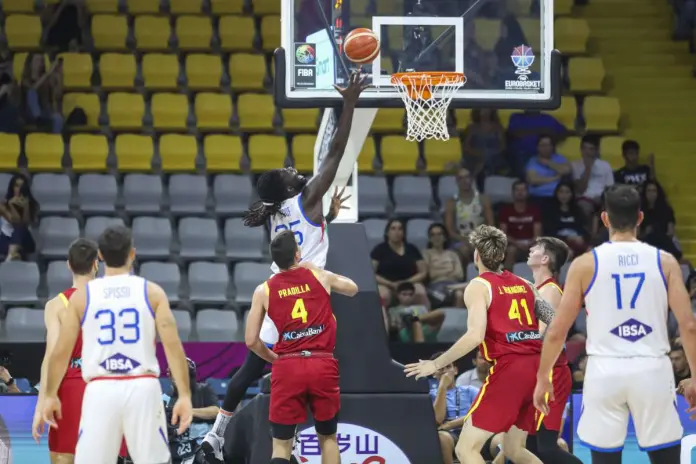 Cyprus : Italy Plays Against Spain For The Fiba Eurobasket 2025, Limassol - 02 Sep 2025