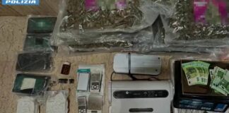 Arrestato per spaccio biker di Chieti, sequestrati 20 kg di droga