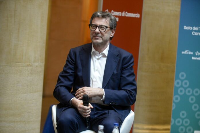 Roma, presentazione dell' inserto economico Moneta dei quotidiani del gruppo Angelucci