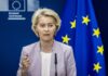 Ucraina, von der Leyen “Serve una pace giusta e duratura, l’accordo non semini nuove guerre”