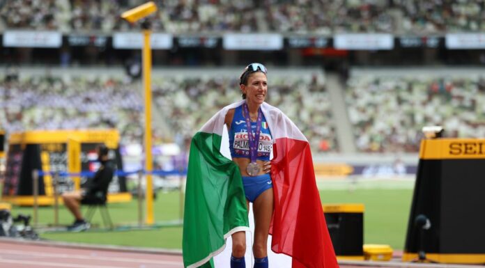 Palmisano argento iridato nella 35 km di marcia