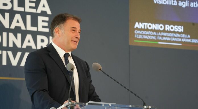 Federcanoa, Antonio Rossi nuovo presidente “Continuità con evoluzioni”