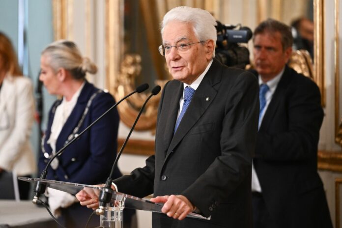 Roma, l'incontro tra il Presidente della Repubblica Sergio Mattarella e la Nazionale Femminile Italiana